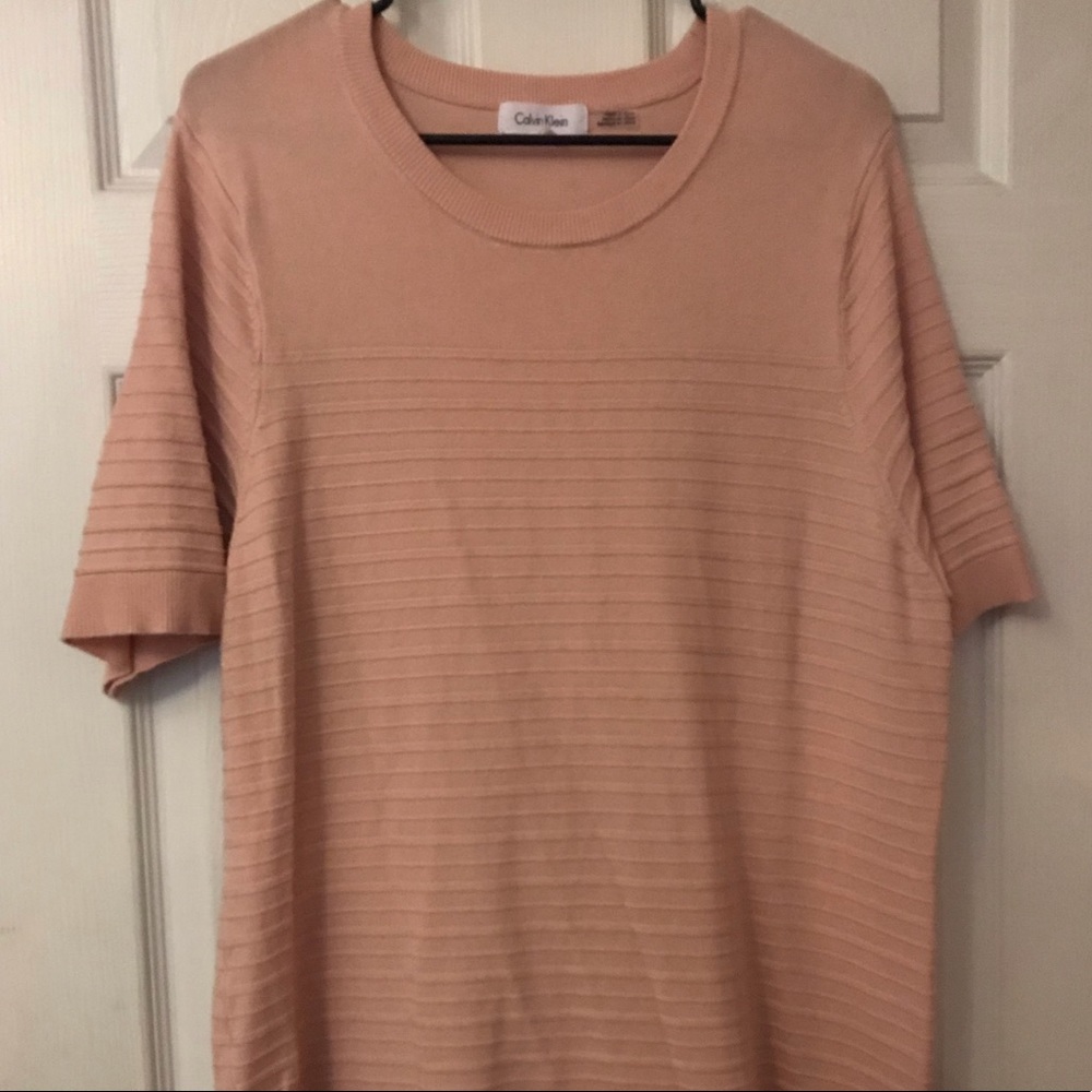 Calvin Klein Ribbed S/S sweater - Picture 6 of 6